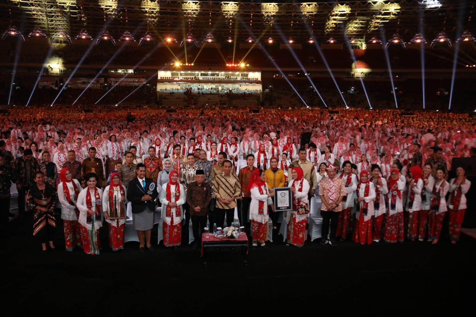 Pecahkan Rekor Dunia Pergelaran Angklung Tri Tito Karnavian Upaya