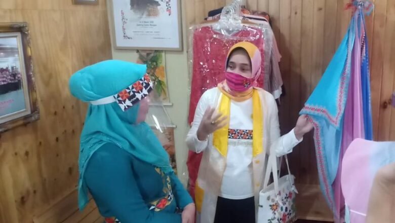 Riana Sari Arinal Berikan Motivasi Kepada Pengarjin & Pengurus Dekranasda Lampung Barat