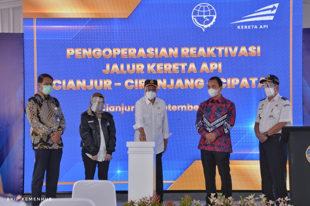 Menhub Remikan Reaktivasi Jalur KA Cianjur – Ciranjang – Cipata - Nusantara Infi