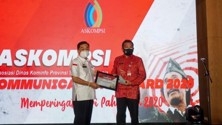 ASKOMPSI Communication AWARD 2020 digelar, Achmad Chrisna Putra Sampaikan Penghargaan Kepada Sejumlah Lembaga dan Pimpinan Daerah