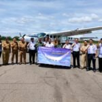 Susi Air Terbang Perdana di Bandara Gatot Soebroto Way Kanan - Nusantara Info