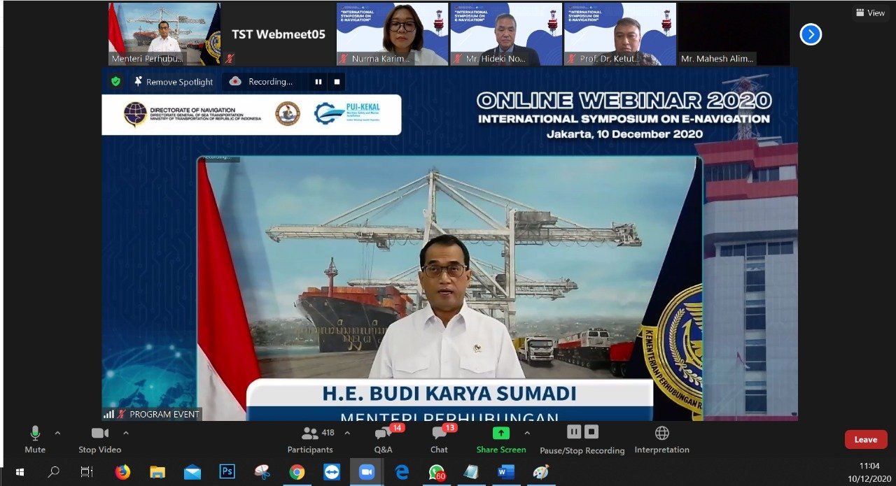 Penerapan E-Navigation Tingkatkan Keselamatan Pelayaran - Nusantara Info