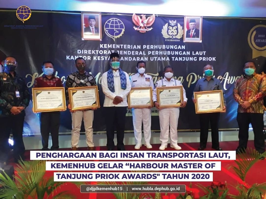Direktorat Jenderal Perhubungan Laut Selenggarakan Harbour Master of Tanjung Priok Awards 2020 - Nusantara Info