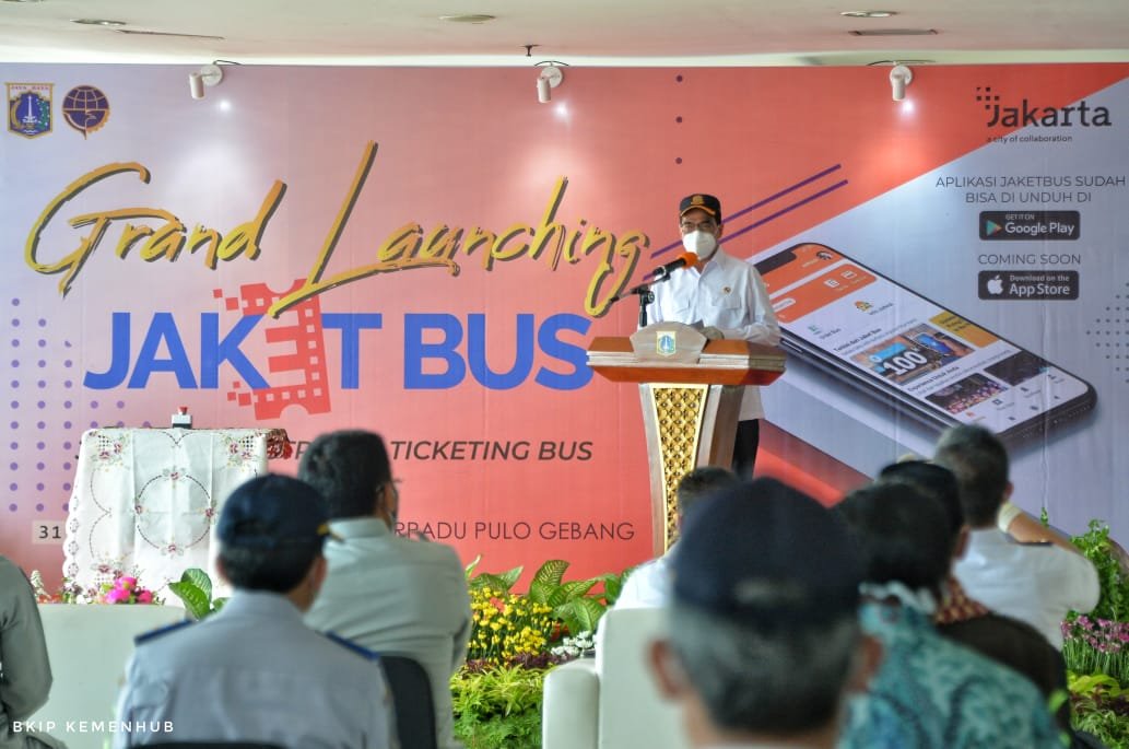 Aplikasi Jaketbus Diresmikan, Pesan Tiket Bus AKAP di Pulo Gebang Bisa Online - Nusantara Info