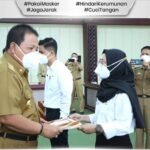 Gubernur Lampung Serahkan 410 SK CPNS