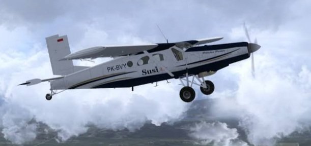 Naik Pesawat Pilatus di Langit Papua, Sensasional dan  Seperti Dalam Film  "Indiana Jones" 