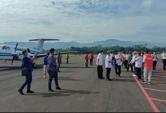 Dirjen Hubud Novie Riyanto Kunjungi Bandara Soedirman Purbalingga, Sisi Udara Rampung 100%