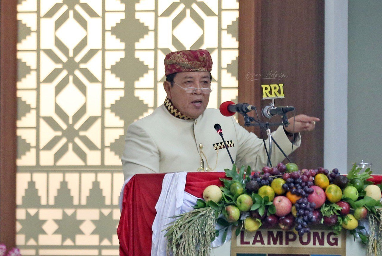 HUT Provinsi Lampung ke-57, Gubernur Arinal Ajak Masyarakat Untuk Terus Berjuang dan Berkarya