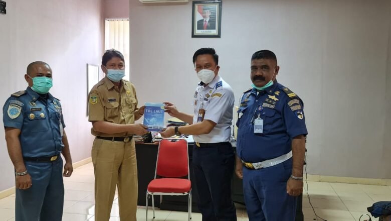KSOP Kelas II Jayapura Lakukan Koordinasi Penyelenggaraan Usaha Jasa dan Sosialisasi Tol Laut