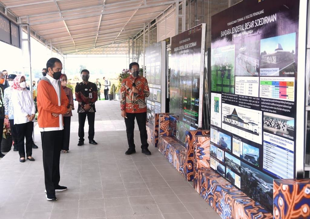 Kunjungan Kerja ke Jawa Tengah, Presiden Harap Kehadiran Bandara Jenderal Besar Soedirman Tumbuhkan Ekonomi Daerah Sekitar