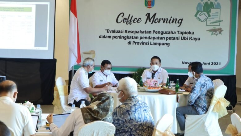 Gubernur Lampung Berikan Arahan Dalam Coffee Morning