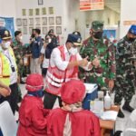 Kemenhub Berkolaborasi Dengan TNI AU Gelar Vaksinasi di Sekolah-Sekolah Transportasi