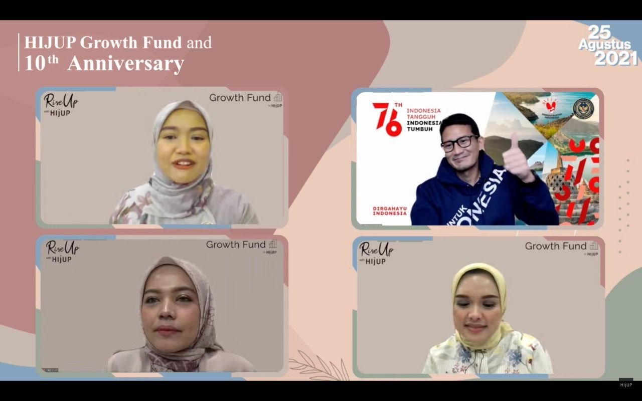 Menparekraf Dorong ‘HijUp Growth Fund’ Majukan Fesyen Muslim Indonesia
