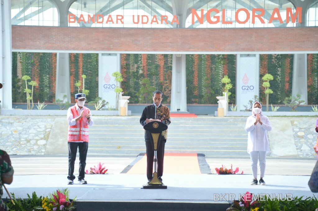 Presiden RI Resmikan Bandara Ngloram, Menhub: Sudah Layani Penerbangan Seminggu 2 Kali