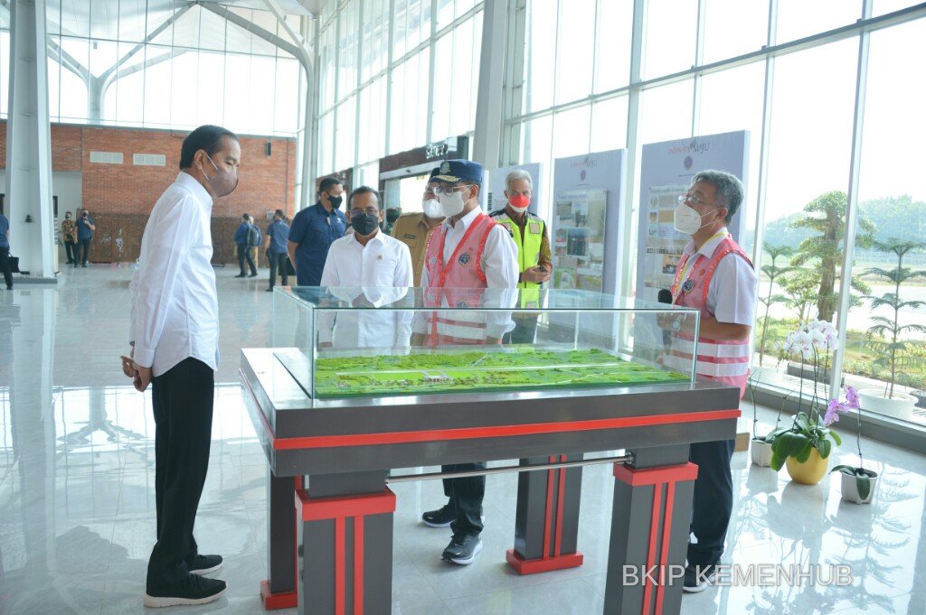 Presiden RI Resmikan Bandara Ngloram, Menhub: Sudah Layani Penerbangan Seminggu 2 Kali