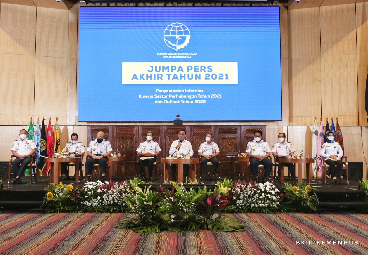 Capaian 2021 dan Outlook 2022, Kemenhub Lanjutkan Pembangunan Transportasi Indonesia Sentris