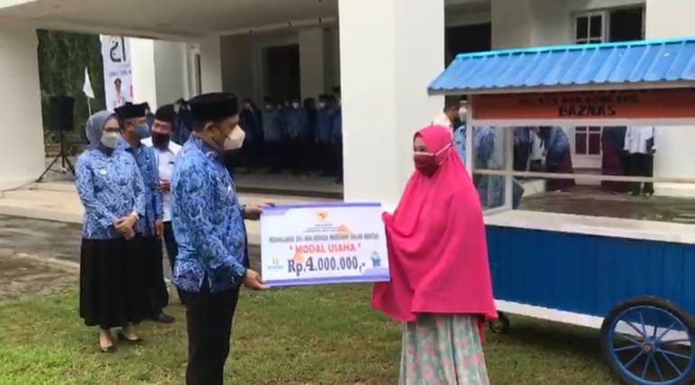 Peringati HUT BAZNAS, Bupati Hamim: Ini Wadah Beramal Untuk Para ASN