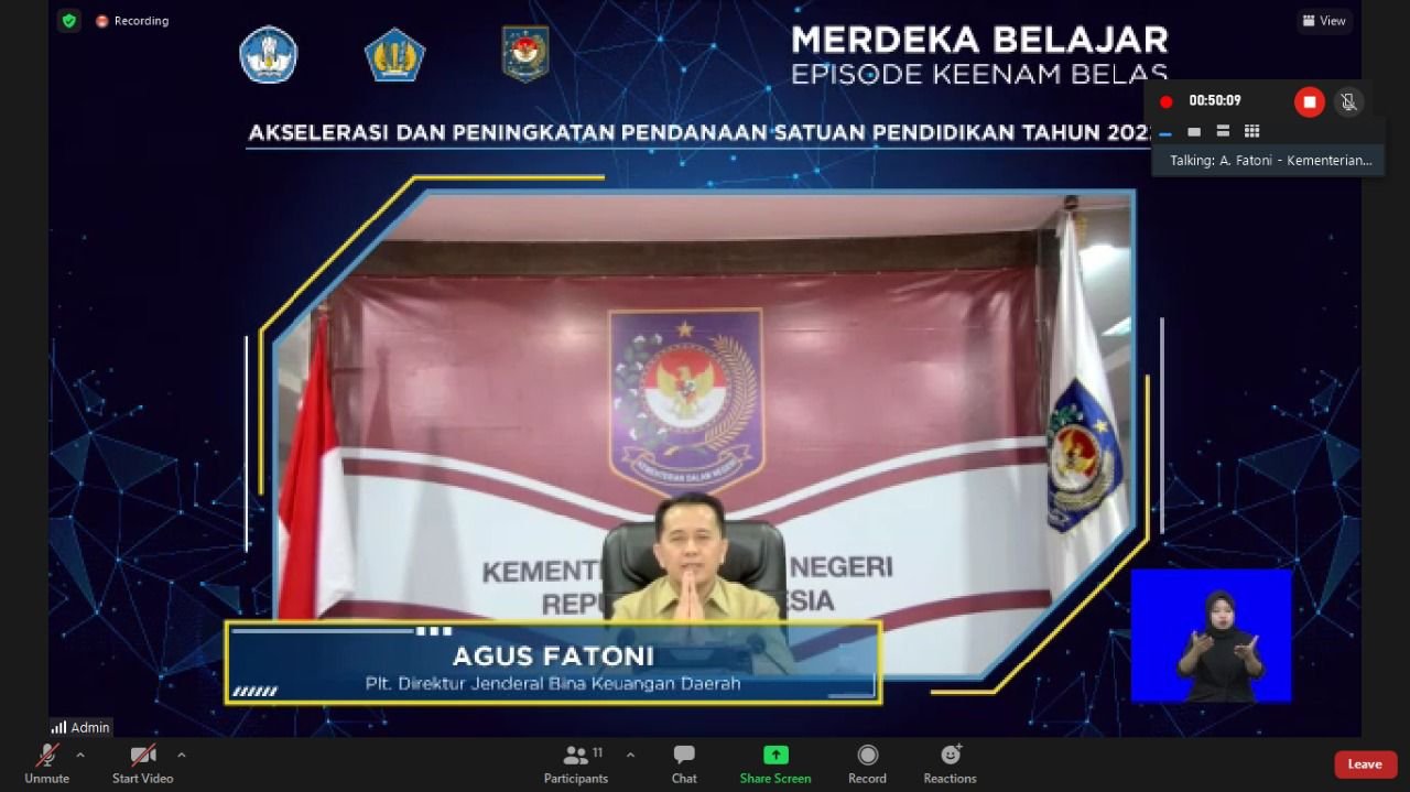 Kemendagri, Kemendikbud Ristek dan Kemenkeu Sinergi Tingkatkan Kualitas Pendidikan Melalui Sistem Informasi ARKAS