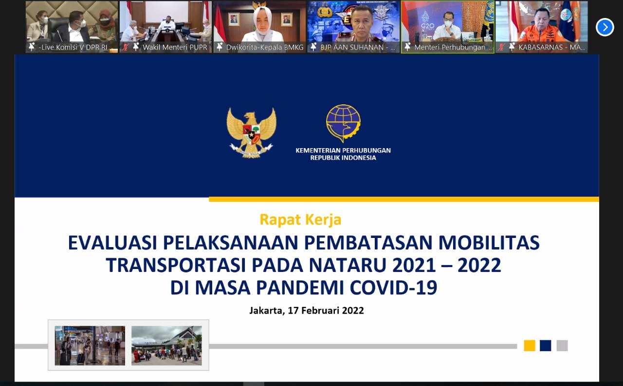 Komisi V DPR RI Apresiasi Upaya Pembatasan Mobilitas Pada Libur Nataru 2021-2022