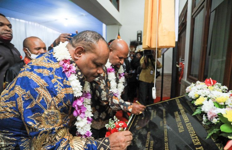 Gubernur Papua Resmikan Asrama Mahasiswa Yahukimo Wilayah Jabodetabek