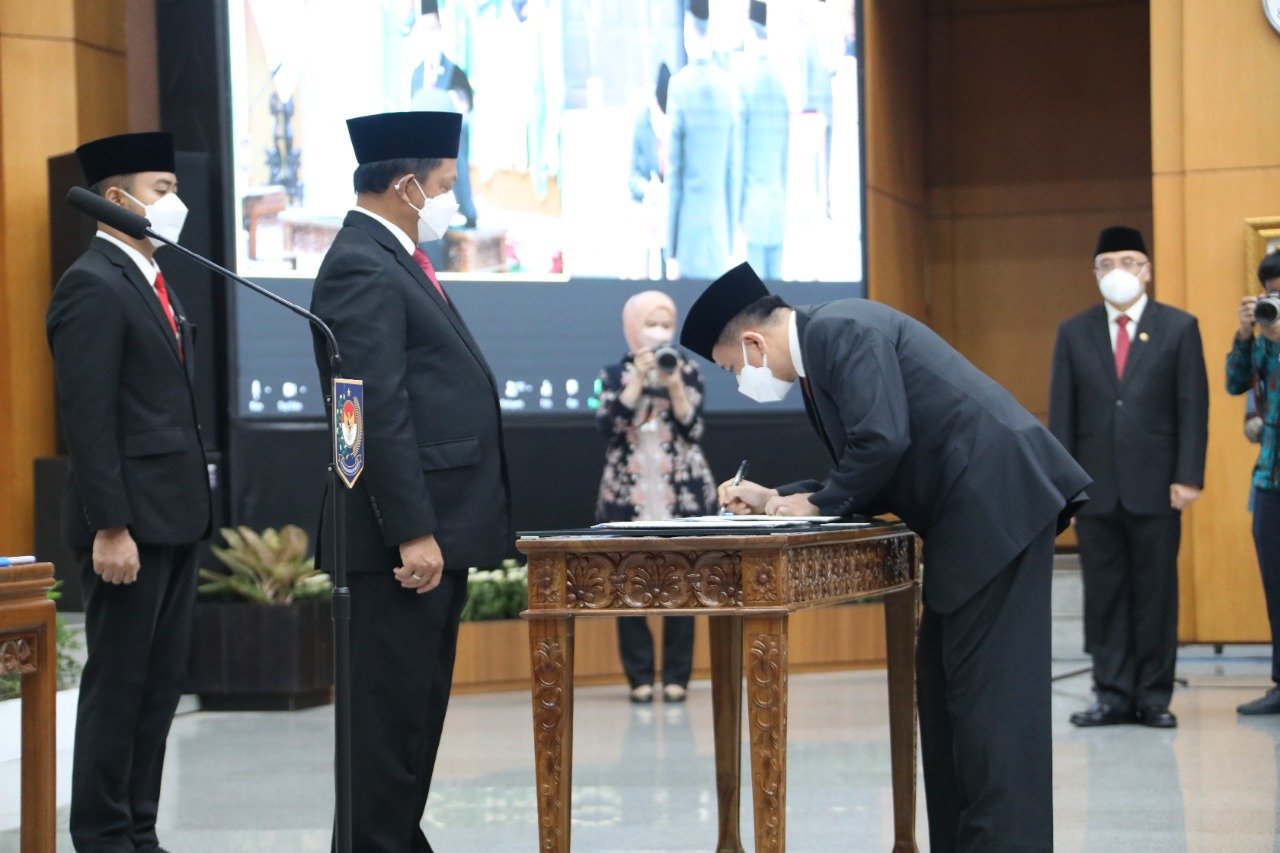 Mendagri Lantik Agus Fatoni Sebagai Dirjen Keuangan Daerah