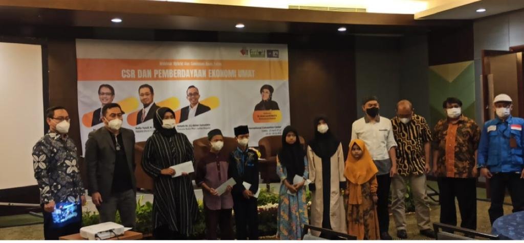 Fordobi Selenggarakan Webinar CSR & Pemberdayaan Ekonomi Umat dan Santunan Anak Yatim