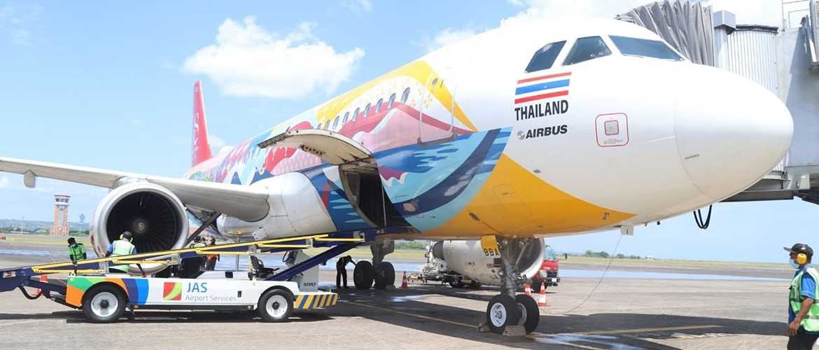 Kembali Tambah Rute Internasional, Bandara I Gusti Ngurah Rai Kini Layani Rute Bangkok – Bali 