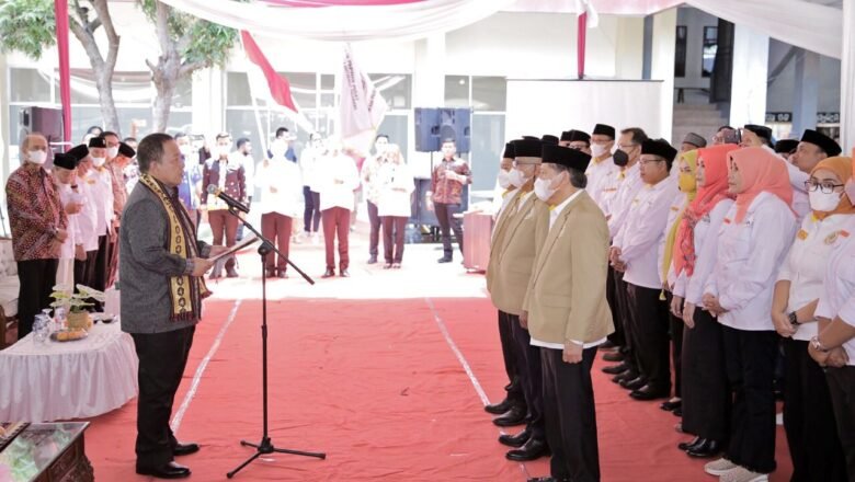Kukuhkan DPP Ikatan Masyarakat Pagardewa, Gubernur Arinal Minta Untuk Turut Lestarikan Budaya Lampung