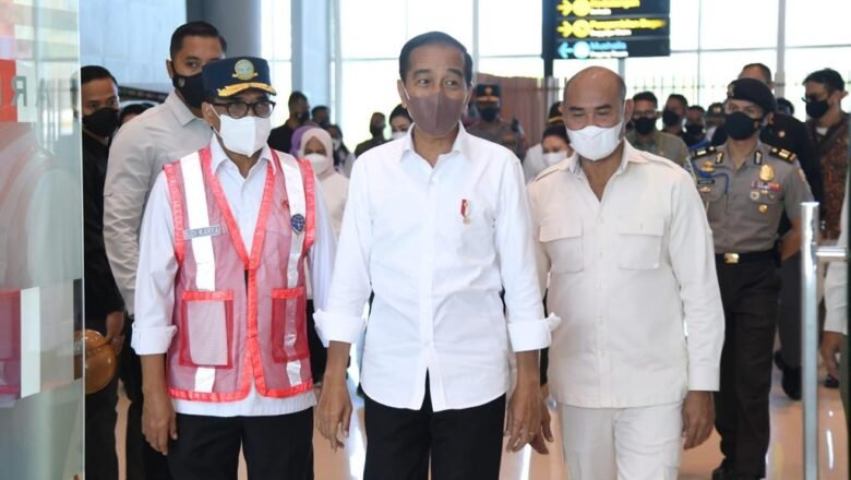 Presiden RI Resmikan Perluasan Bandara Komodo Labuan Bajo