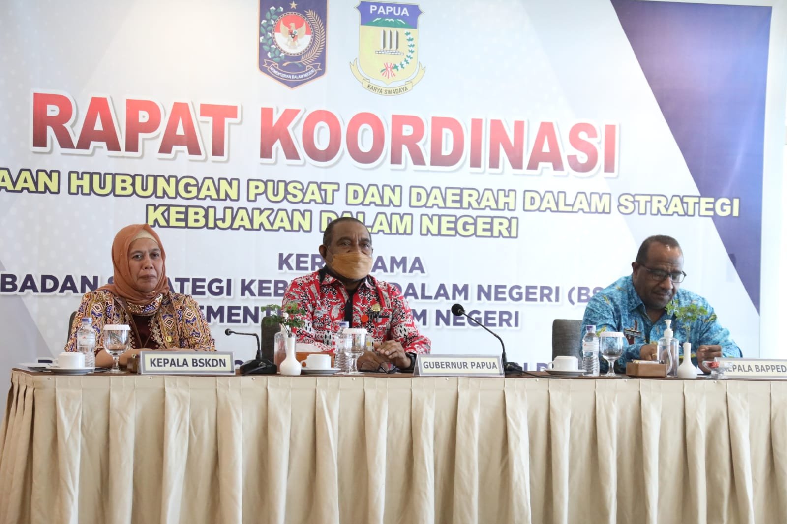 Gelar Rapat Koordinasi di Papua, BSKDN Kemendagri Kumpulkan Saran untuk Tingkatkan Kinerja Pemda 