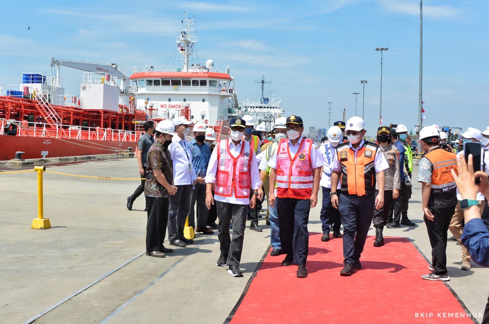  Tinjau Pelabuhan Marunda, Menhub: PNBP Harus Dioptimalkan 