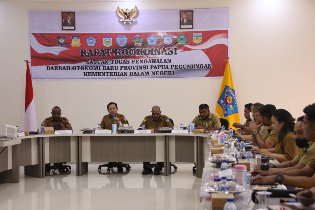 Pacu Percepatan Kesiapan Peresmian Provinsi Papua Pegunungan, Kemendagri Terjunkan Tim Pengawalan DOB