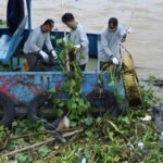 Meriahkan Harhubnas 2022, Distrik Navigasi Kelas I Palembang Gelar Bersih Laut dan Pantai