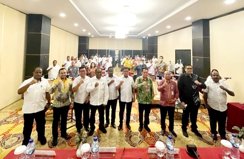 Ditjen Bina Keuda Kemendagri Gelar Rakor Penyerahan Aset 3 Daerah Otonom Baru di Provinsi Papua