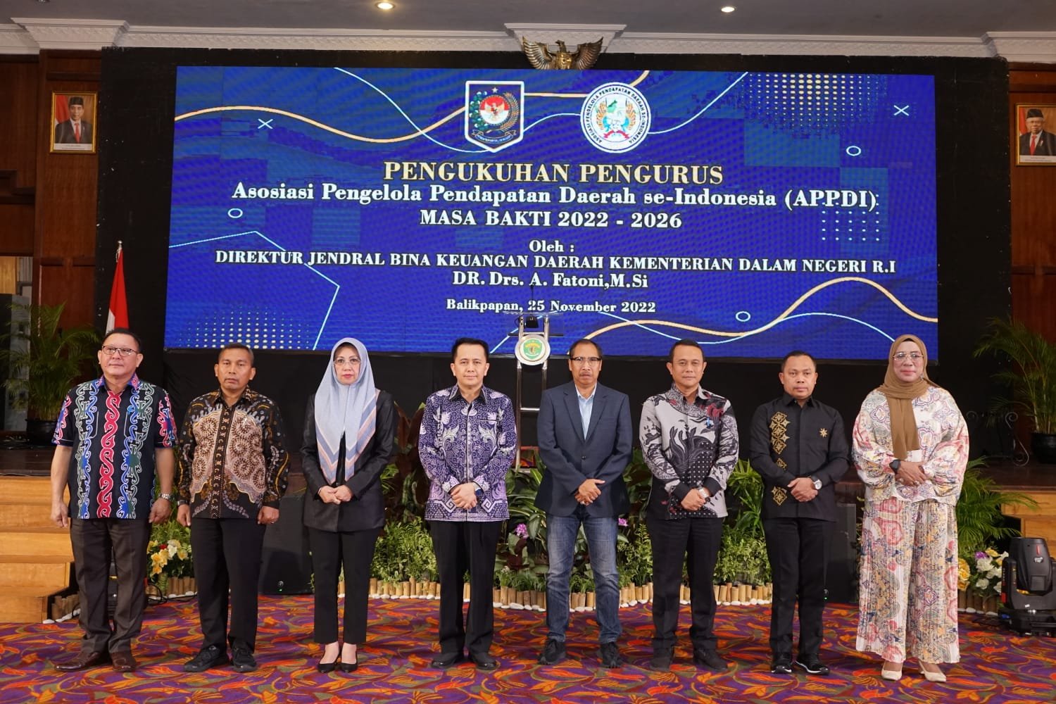 Dirjen Bina Keuangan Daerah Kemendagri Kukuhkan Asosiasi Pengelola Pendapatan Daerah se-Indonesia