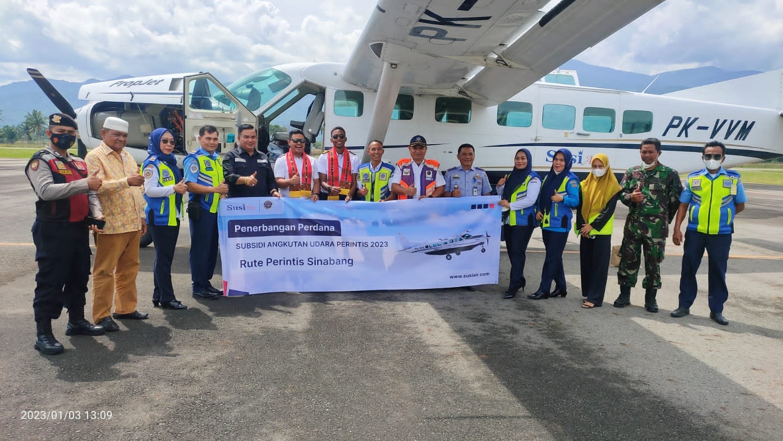 Angkutan Udara Perintis di Bandara Alas Leuser Resmi Beropersi