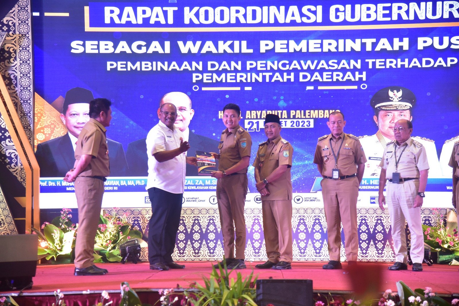 Ditjen Bina Adwil Bersama Provinsi Sumatera Selatan Gelar Rakor Gubernur Sebagai Wakil Pemerintah Pusat
