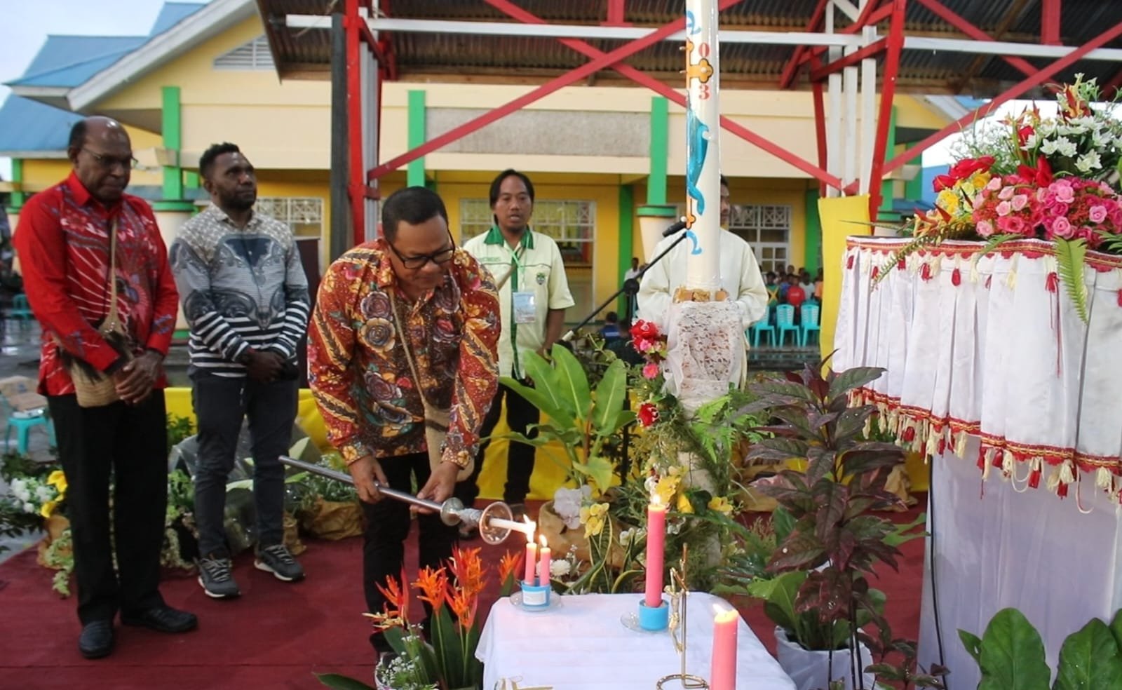 Pemkab Mappi Gelar Paskah Bersama TNI, Polri dan Masyarakat

