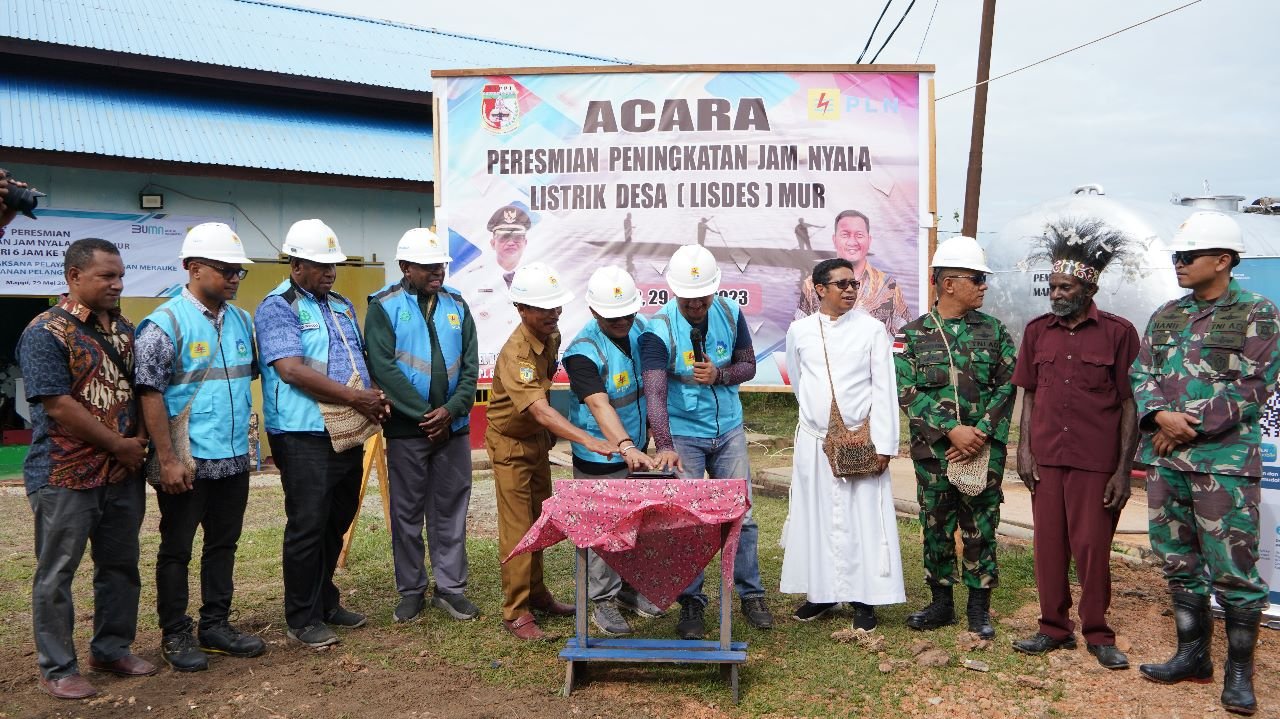 Akhirnya, Masyarakat di Empat Kampung dan Kelurahan di Empat Distrik Kabupaten Mappi Dapat Menikmati Aliran Listrik Lebih Lama!
