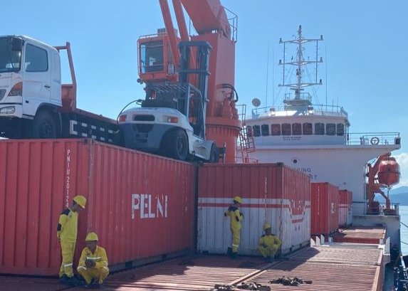 Dukung Pemenuhan Kebutuhan Pangan Nasional, Kemenhub Distribusikan 1.000 Ton Beras Menggunakan Kapal Tol Laut ke Wilayah NTT