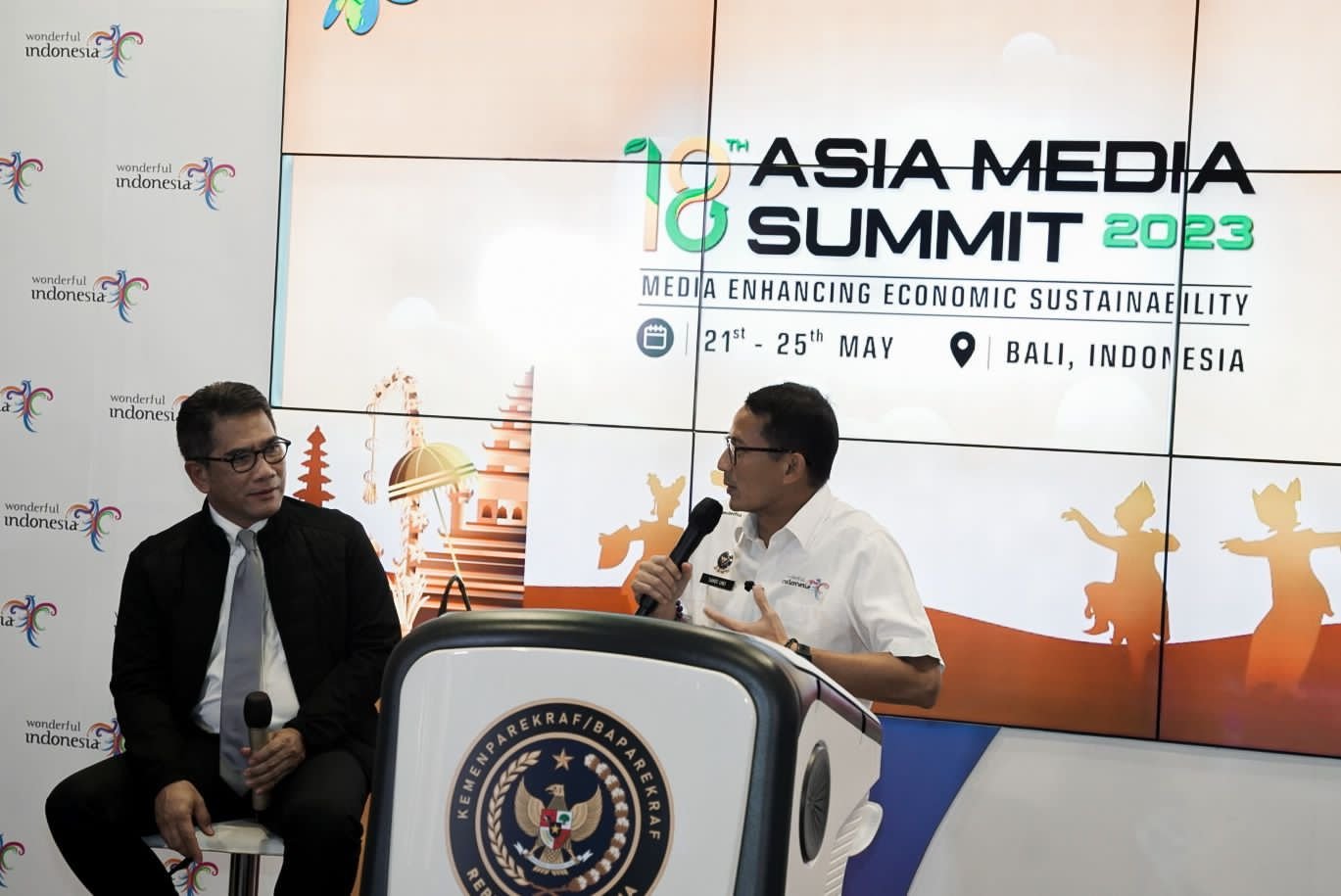 Menparekraf Apresiasi Bali Jadi Lokasi Asia Media Summit ke-18, 2023