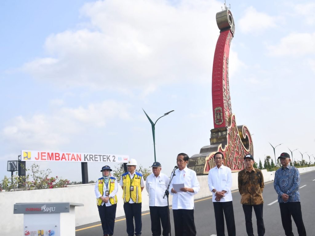 Diresmikan Presiden, Jembatan Kretek 2 Perkuat Jalur Jalan Lintas Selatan Jawa