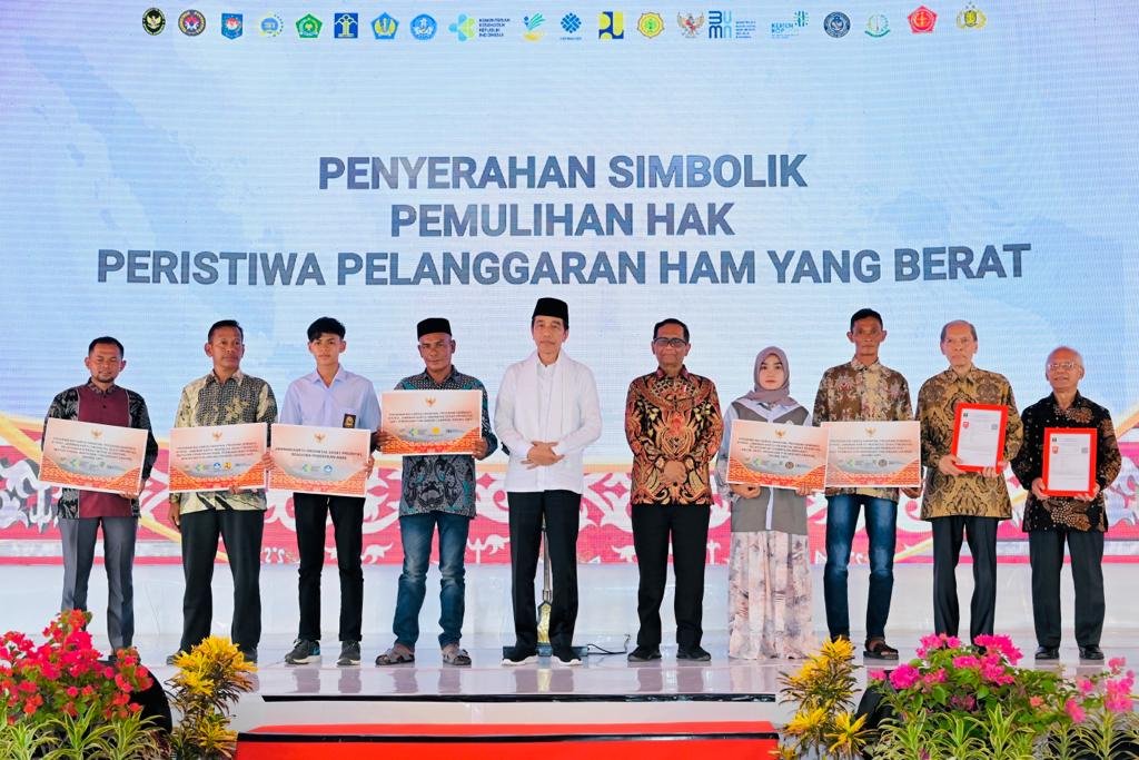 Luncurkan Program Pemulihan Hak Korban Pelanggaran HAM Berat, Presiden: Untuk Pulihkan Luka Bangsa
