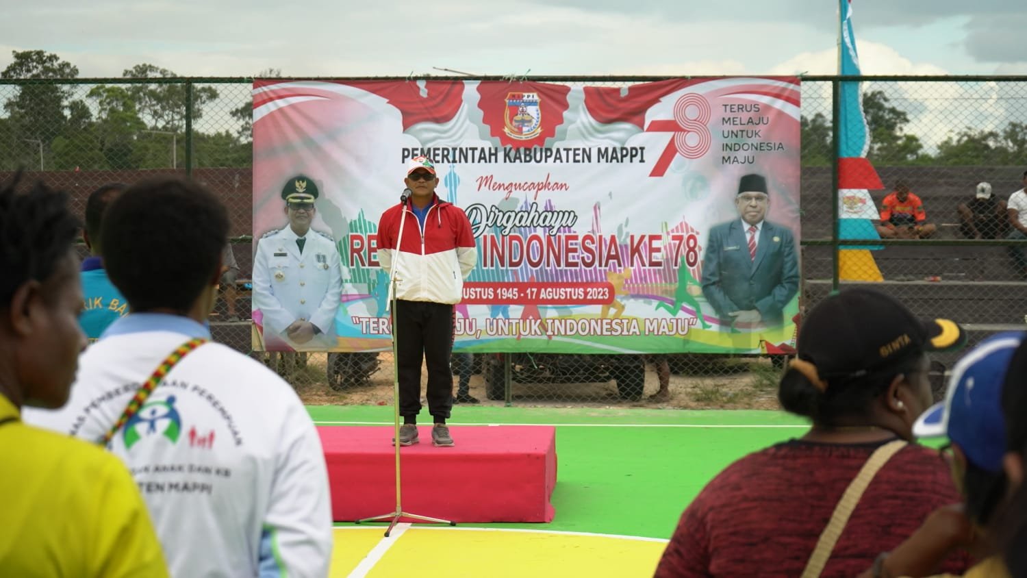 Pj Bupati Mappi Buka Berbagai Lomba dan Pertandingan Dalam Menyongsong HUT RI Ke-78

