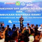 Buka Rakernas GAMKI, Presiden Tekankan Pentingnya Jaga Persatuan di Tahun Politik