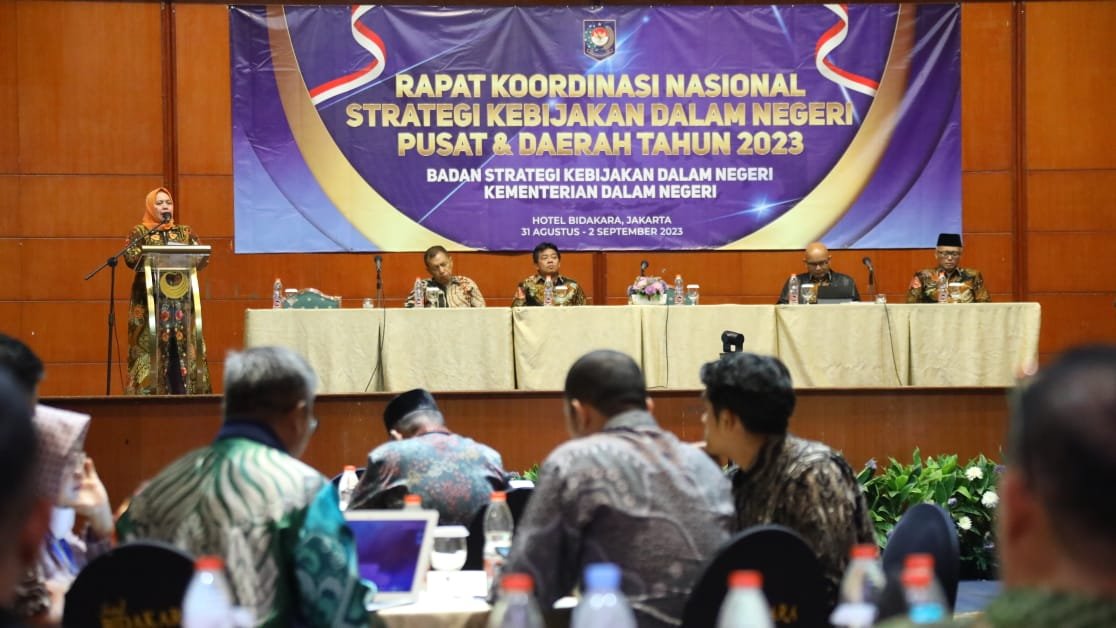 Gelar Rakornas Strategi Kebijakan Dalam Negeri, BSKDN Imbau Pemda Perkuat Jabatan Fungsional Analis Kebijakan
