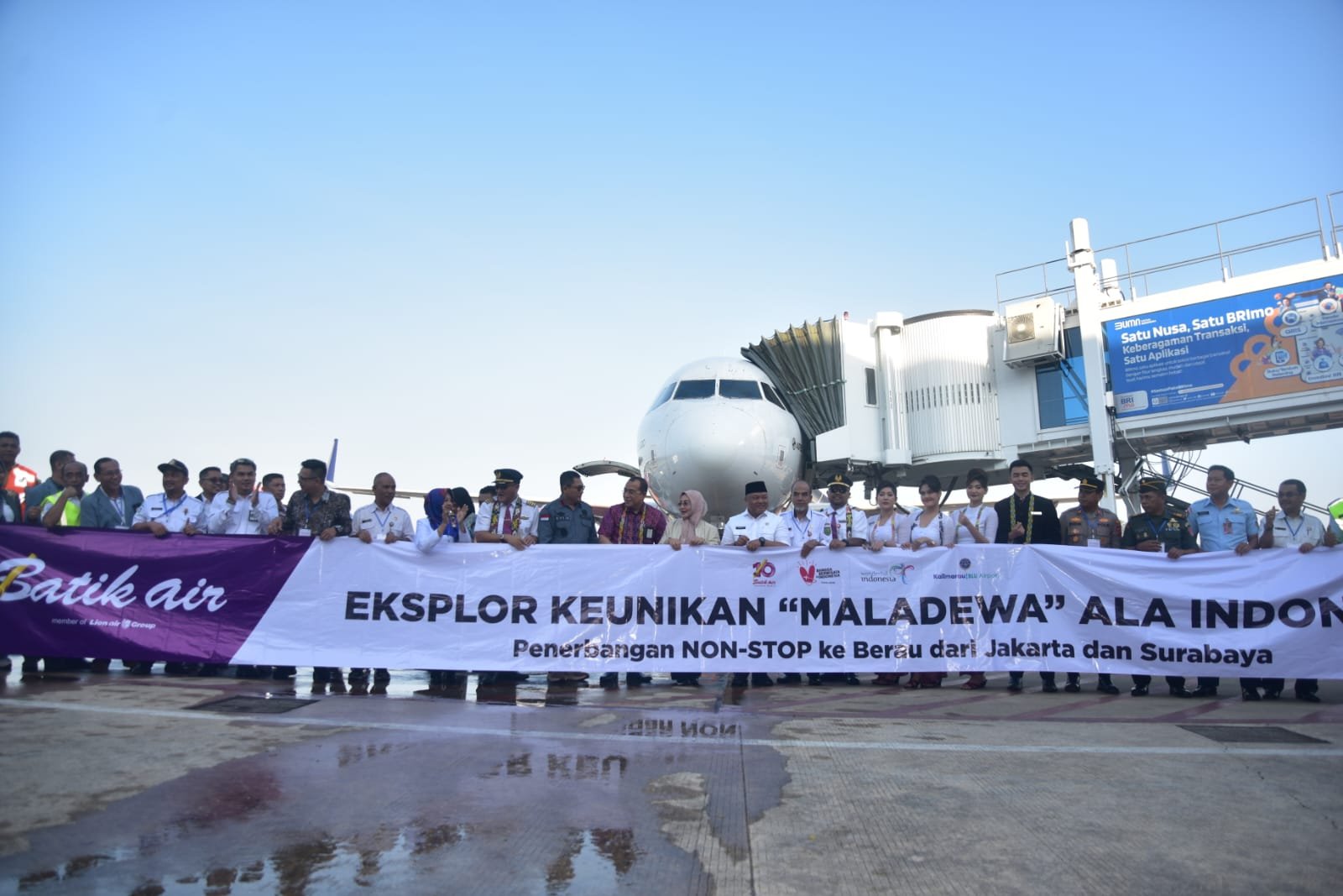 Penerbangan Langsung di Bandara Kalimarau Kembali Diaktifkan