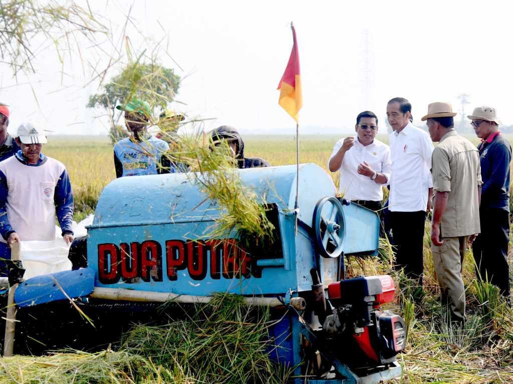 
Panen Raya di Subang, Presiden: Diharapkan Tambah Cadangan Beras Kita
