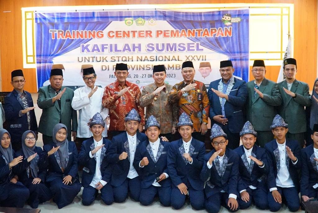 Masuk Tiga Besar, Kafilah Provinsi Sumsel Jadi yang Terbaik di Luar Pulau Jawa pada Ajang STQH Nasional Tahun 2023