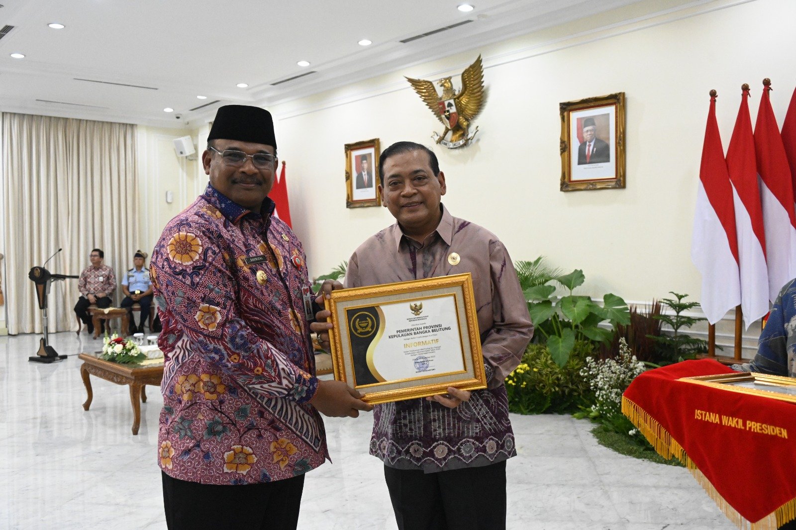 Diskominfo Provinsi Kepulauan Babel
Terima Penghargaan 
Anugerah Keterbukaan Informasi Tahun 2023
